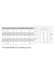 Straight Fit Full Length Solid Cargo Pant | Women Casual Pant-3390-3390