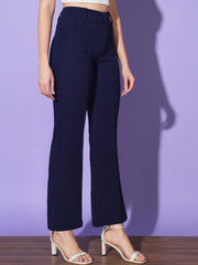 Carrera Full Length Women Formal Trousers and Pants-3299