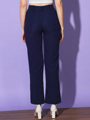 Carrera Full Length Women Formal Trousers and Pants-3362