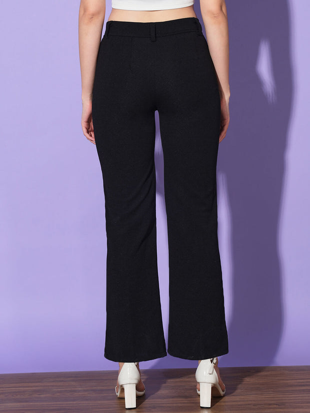 Carrera Full Length Women Formal Trousers and Pants-3300