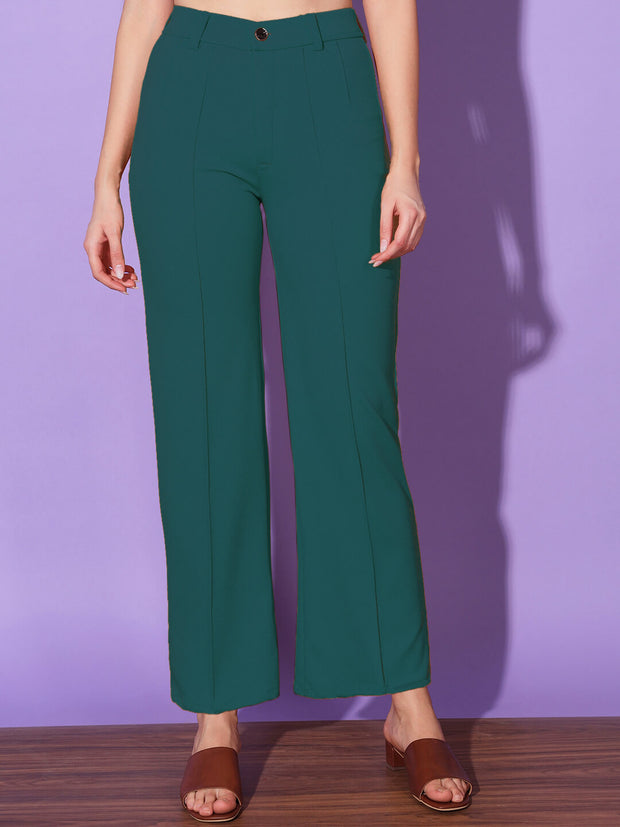 Carrera Full Length Women Formal Trousers and Pants-3299