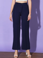 Carrera Full Length Women Formal Trousers and Pants-3301