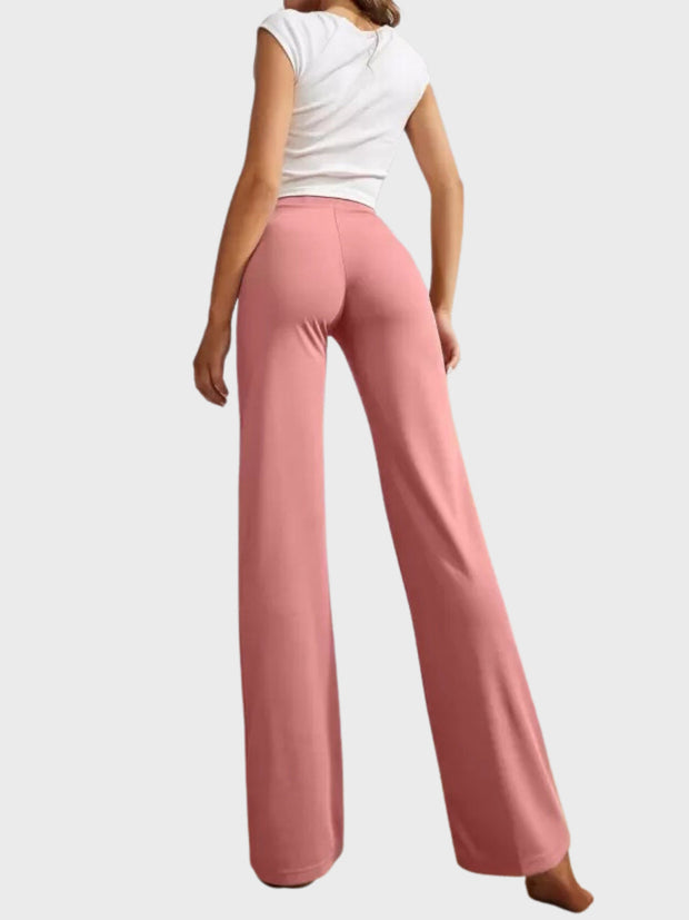 Lycra Full Length Women Trouser Pant-3117