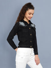 Elegant denim jacket for girls