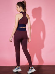 Stretchy Women Sports Bra and Track Pant Gym Track Suit-3278-3278