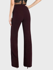 Lycra Full Length Women Trouser Pant-3116