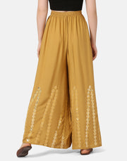 Rayon Full Length Women Wide-Leg Palazzo Pant-2901-2906