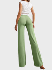 Lycra Full Length Women Trouser Pant-3115