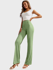 Lycra Full Length Women Trouser Pant-3113