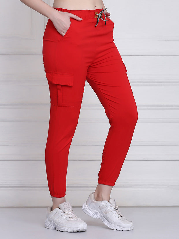 Guapi Limited Edition Blood Red Contrast Stacked Cargo Pants 38x32  eBay