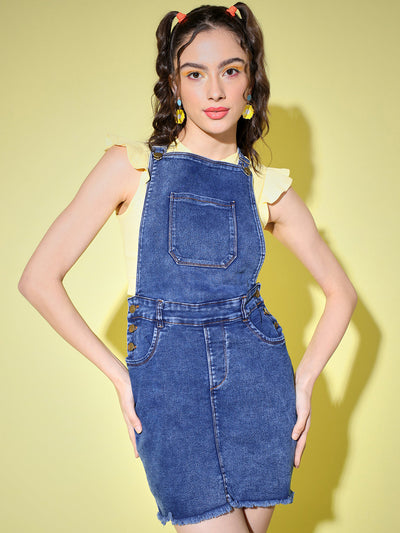 Women's Dungaree Dresses - Denim & More